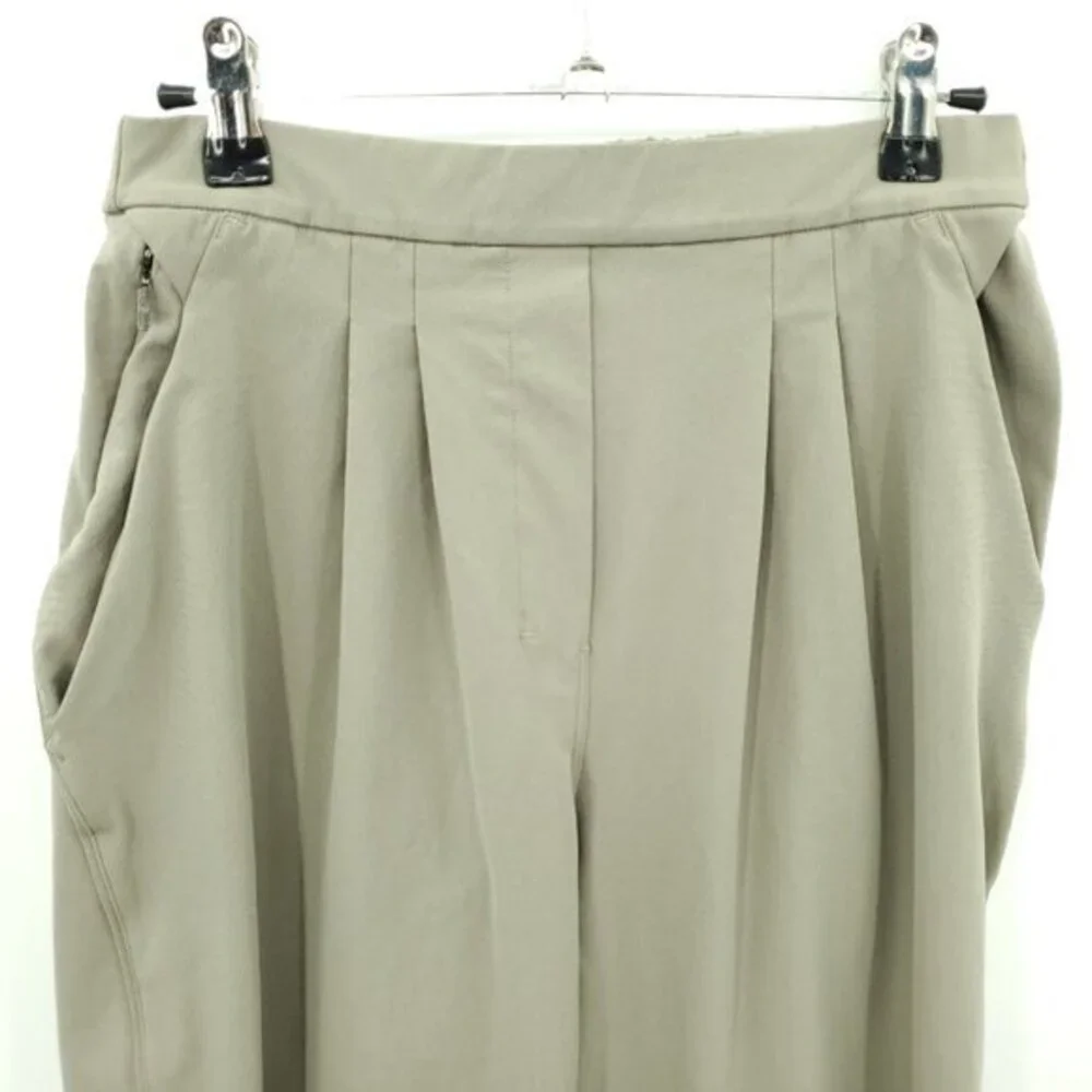 Lululemon Essential High-Rise Trouser Sz 6 Carbon Dust Tan